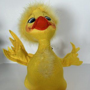 NWT Collectible Annalee Doll 12 inch Fancy Baby Ducky 2006 Yellow Duck #155006